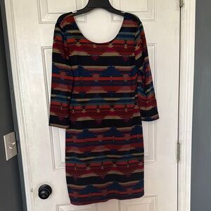 American Rag Aztec dress